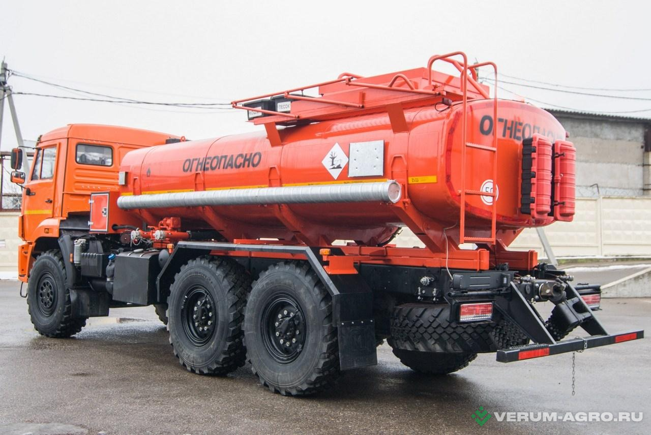 Автоцистерны - КАМАЗ 43118 Автотопливозаправщик АТЗ-10, 1 отсек