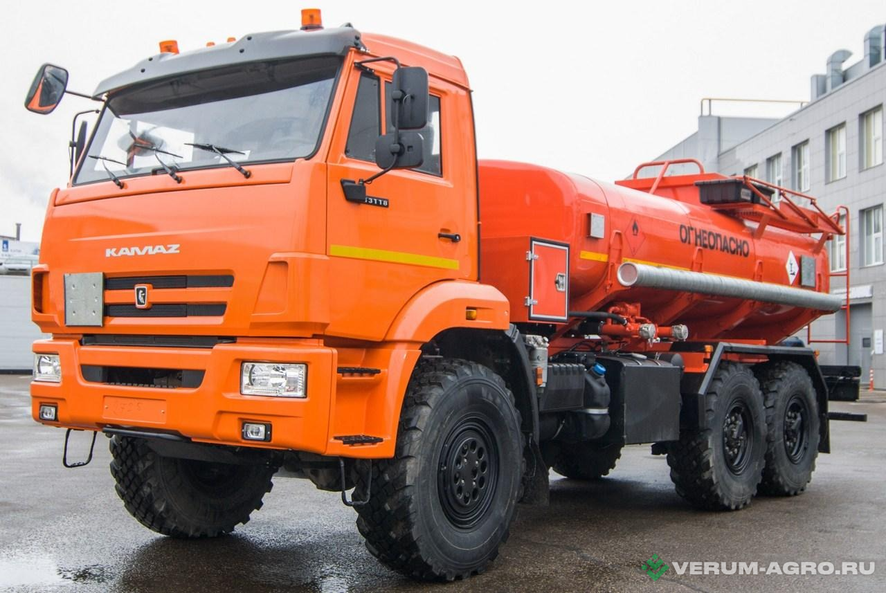 Автоцистерны - КАМАЗ 43118 Автотопливозаправщик АТЗ-10, 1 отсек