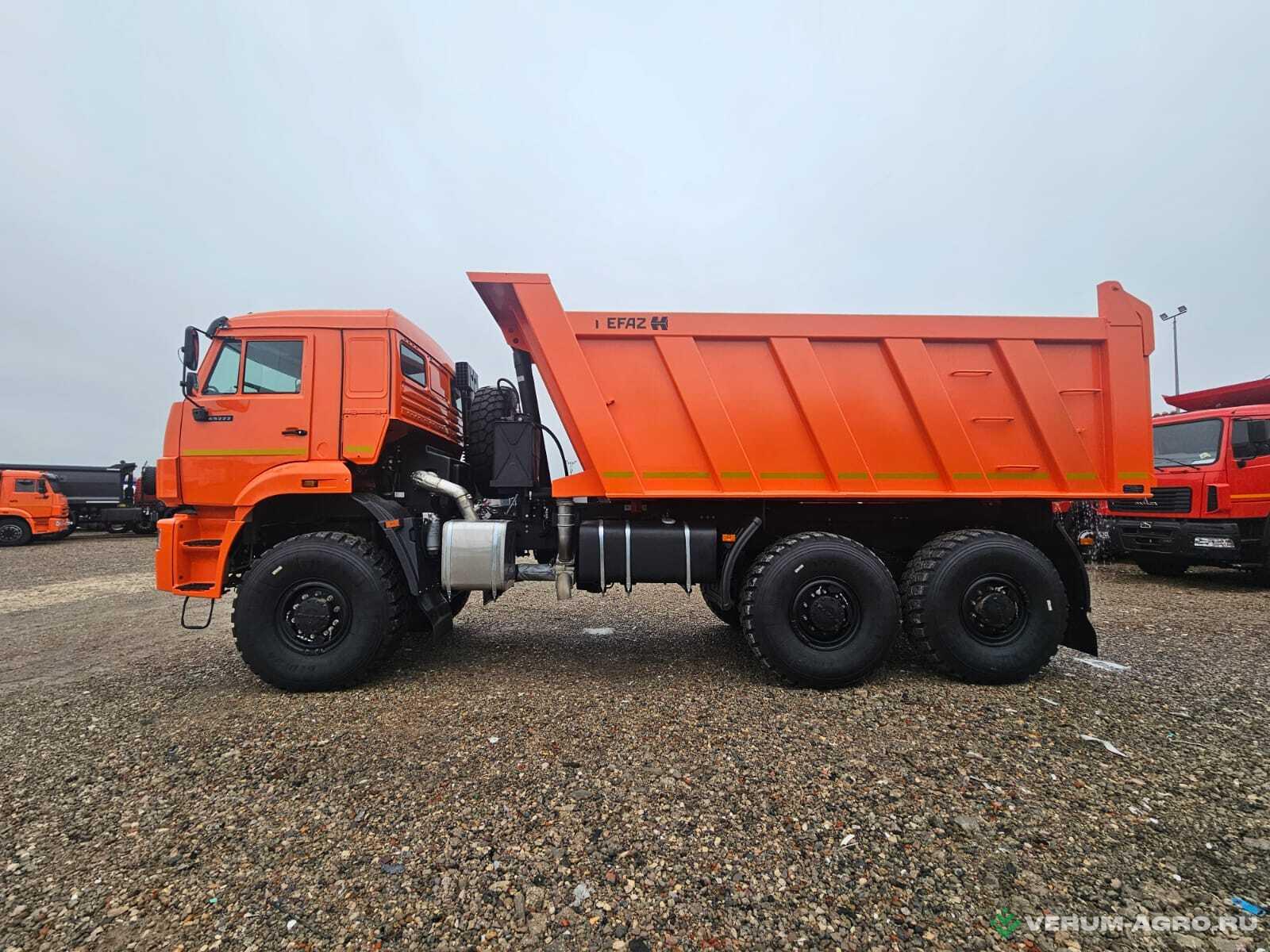 Грузовой автотранспорт - КАМАЗ Самосвал 65222 (полный привод, вездеход 6х6) 