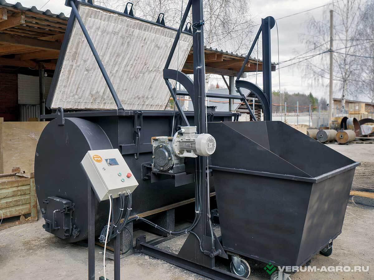 Сжигание отходов - АГРОМОЛТЕХНИКА Крематор АМТ-3000 