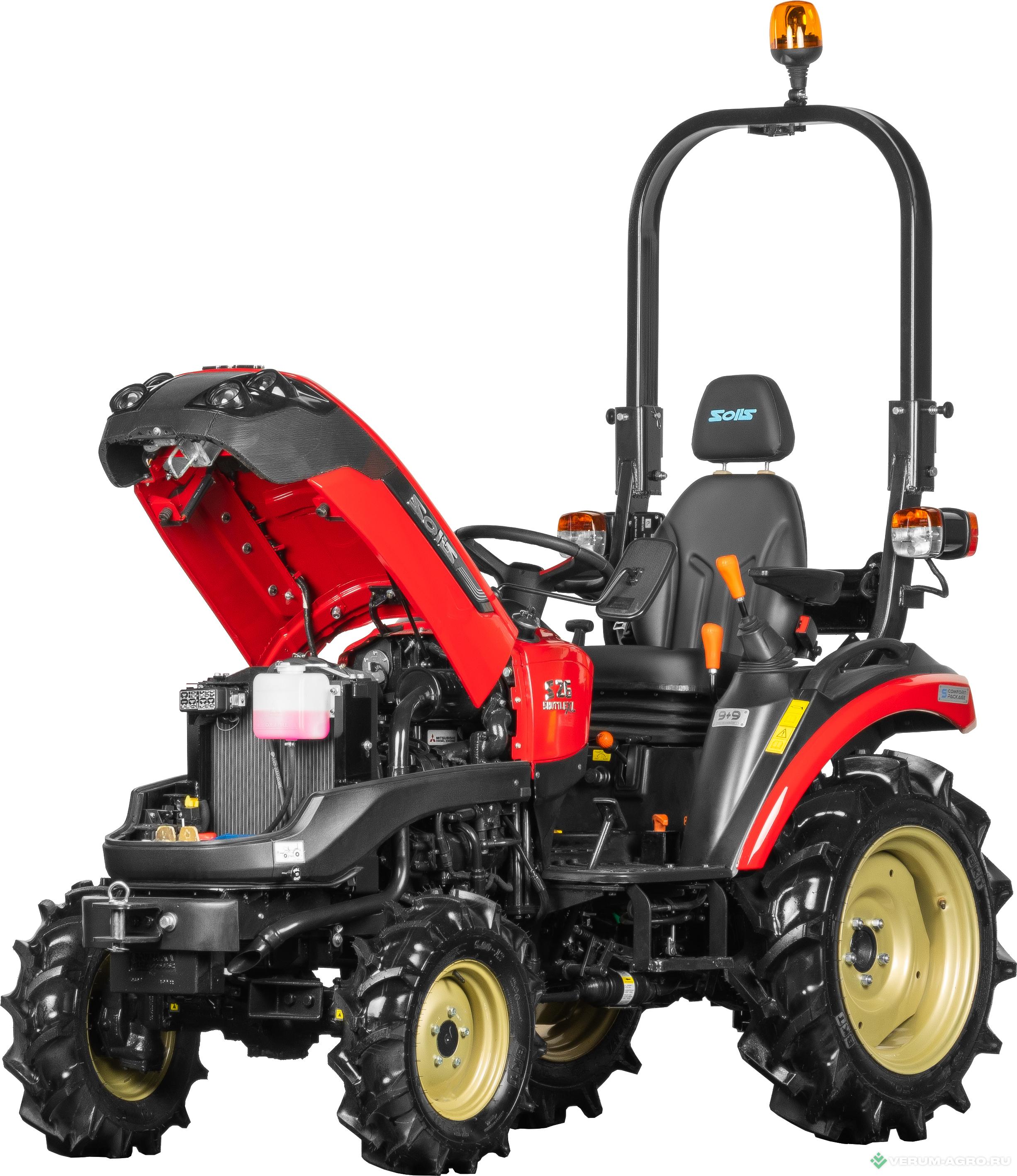 Колесные тракторы - SOLIS 26 4x4 (9+9)