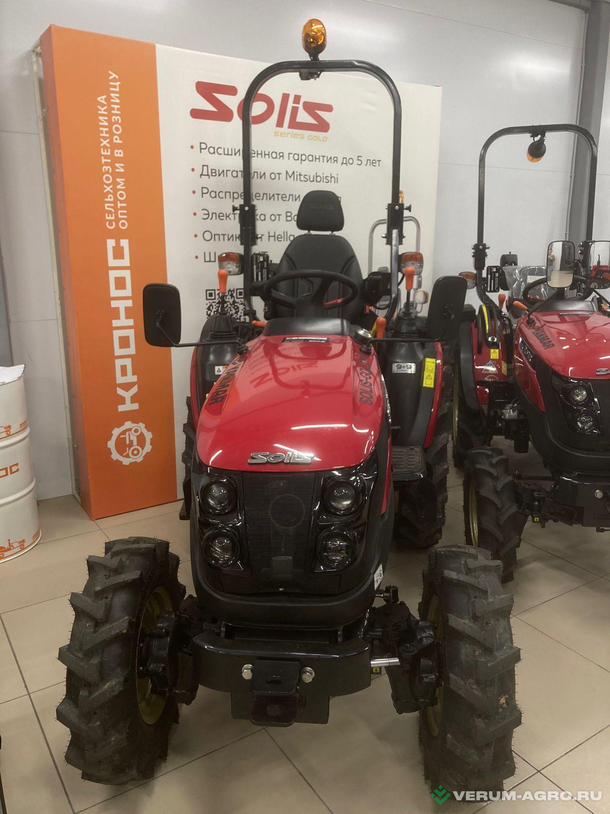 Колесные тракторы - SOLIS 26 4x4 (9+9)