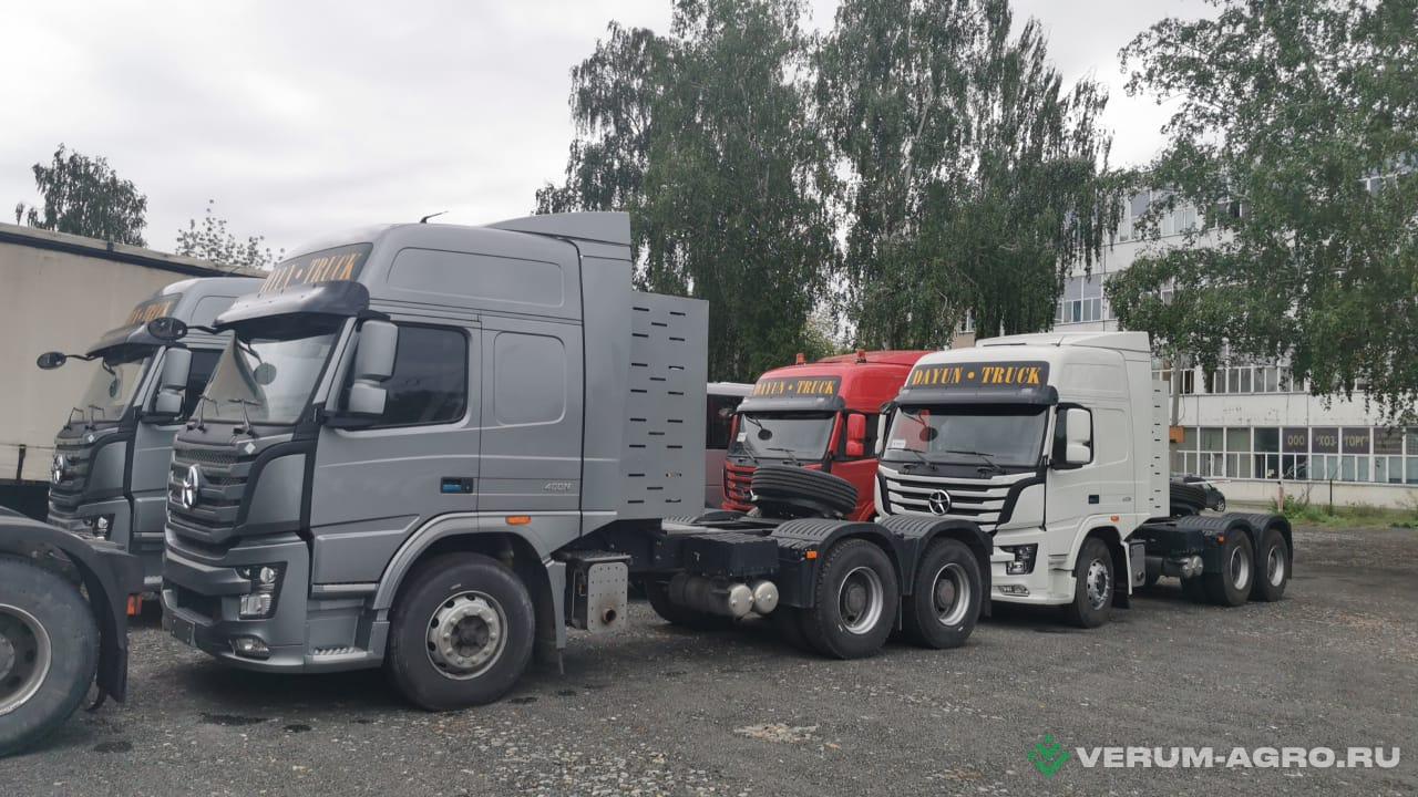 Грузовой автотранспорт - DAYUN CGC4250 CNG/КПГ Рессорная подвеска