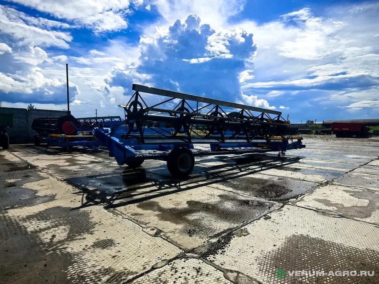 Жатки и оборудование для комбайнов - КАЛАЧИНСКИЙ МЗ ЖАТКА ВАЛКОВАЯ ПРИЦЕПНАЯ ЖВП-7,1