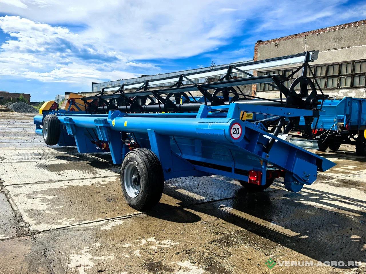 Жатки и оборудование для комбайнов - КАЛАЧИНСКИЙ МЗ ЖАТКА ВАЛКОВАЯ ПРИЦЕПНАЯ ЖВП-7,1