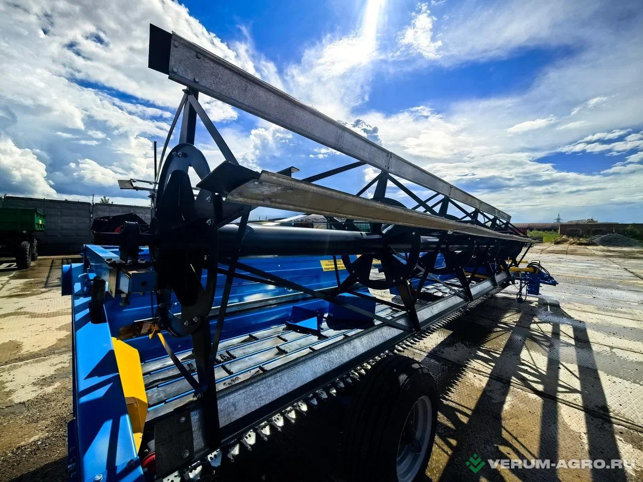 Жатки и оборудование для комбайнов - КАЛАЧИНСКИЙ МЗ ЖАТКА ВАЛКОВАЯ ПРИЦЕПНАЯ ЖВП-7,1