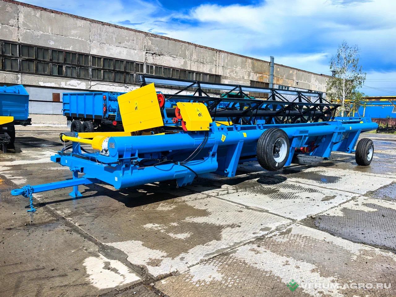 Жатки и оборудование для комбайнов - КАЛАЧИНСКИЙ МЗ ЖАТКА ВАЛКОВАЯ ПРИЦЕПНАЯ ЖВП-7,1