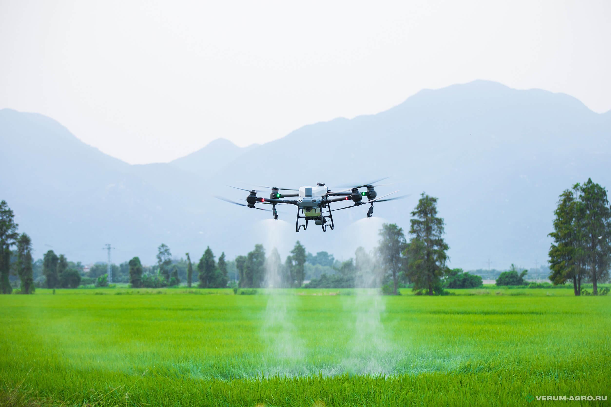 Бпла - DJI AGRAS T50 Сельскохозяйственный агродрон 