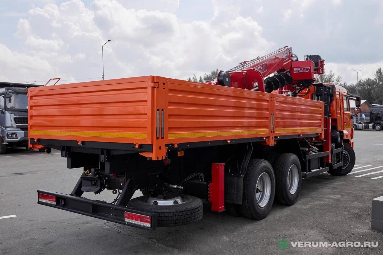 Грузовой автотранспорт - КАМАЗ 6590-160823-48 65115-3094-48 с КМУ Horyong 216 + бур