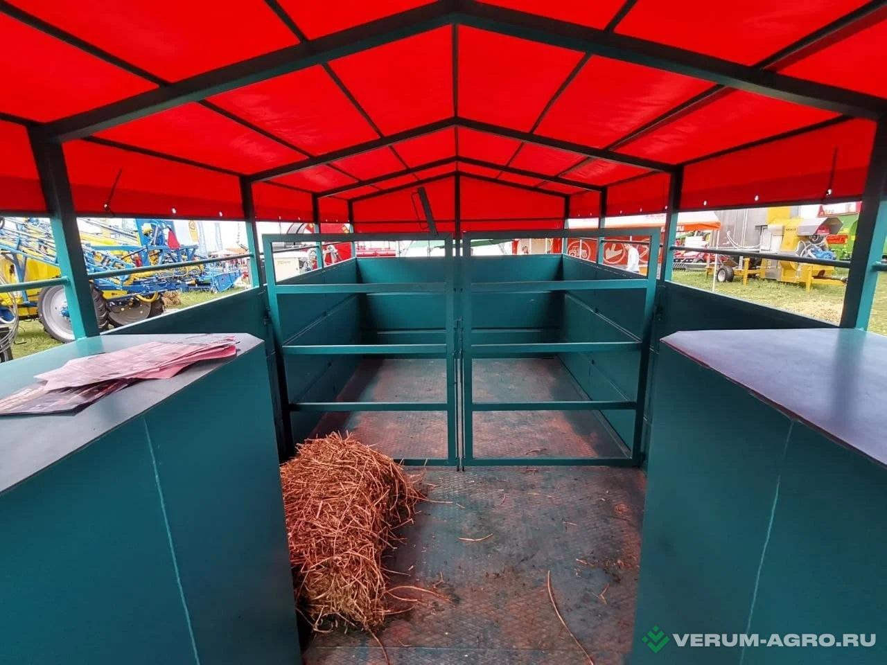 Полуприцепы - БОБРУЙСКАГРОМАШ Тележка для перевозки скота  ТПС6
