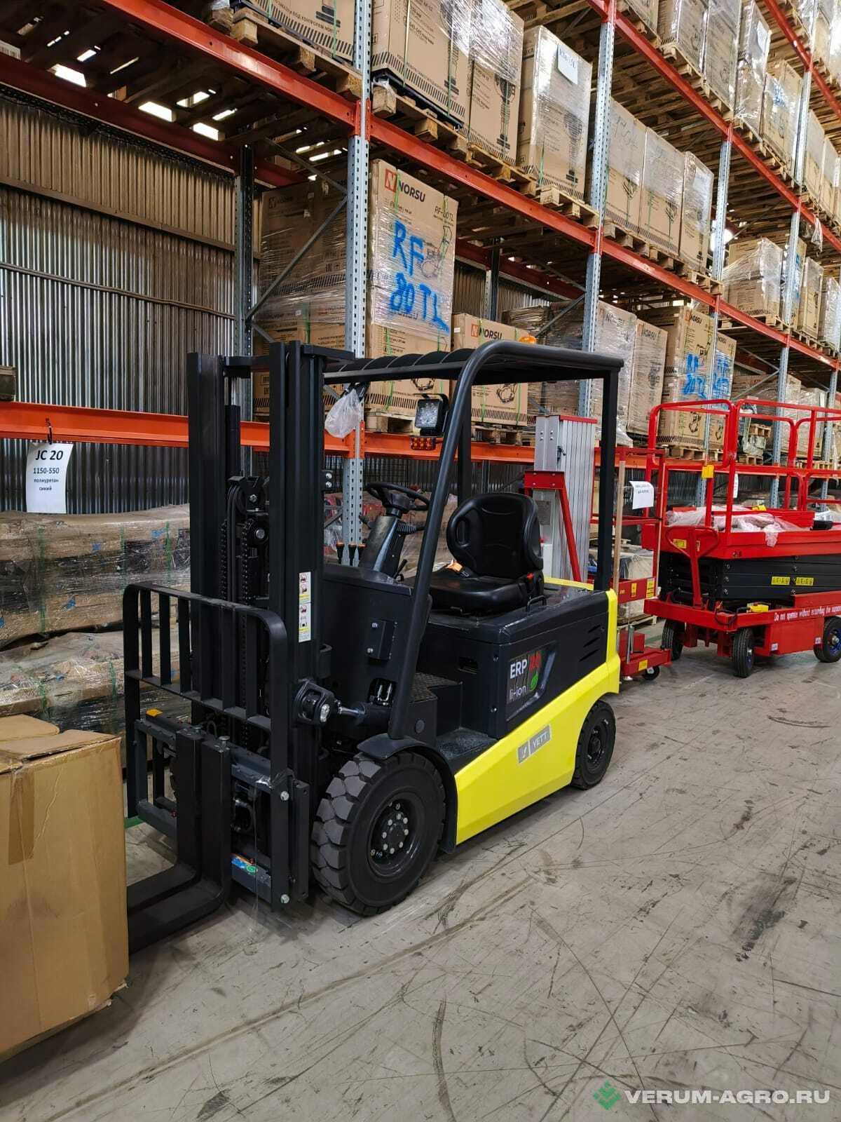 Прочее - YETT ERP20 li-ion ZSM480-SS вилочный электрический погрузчик