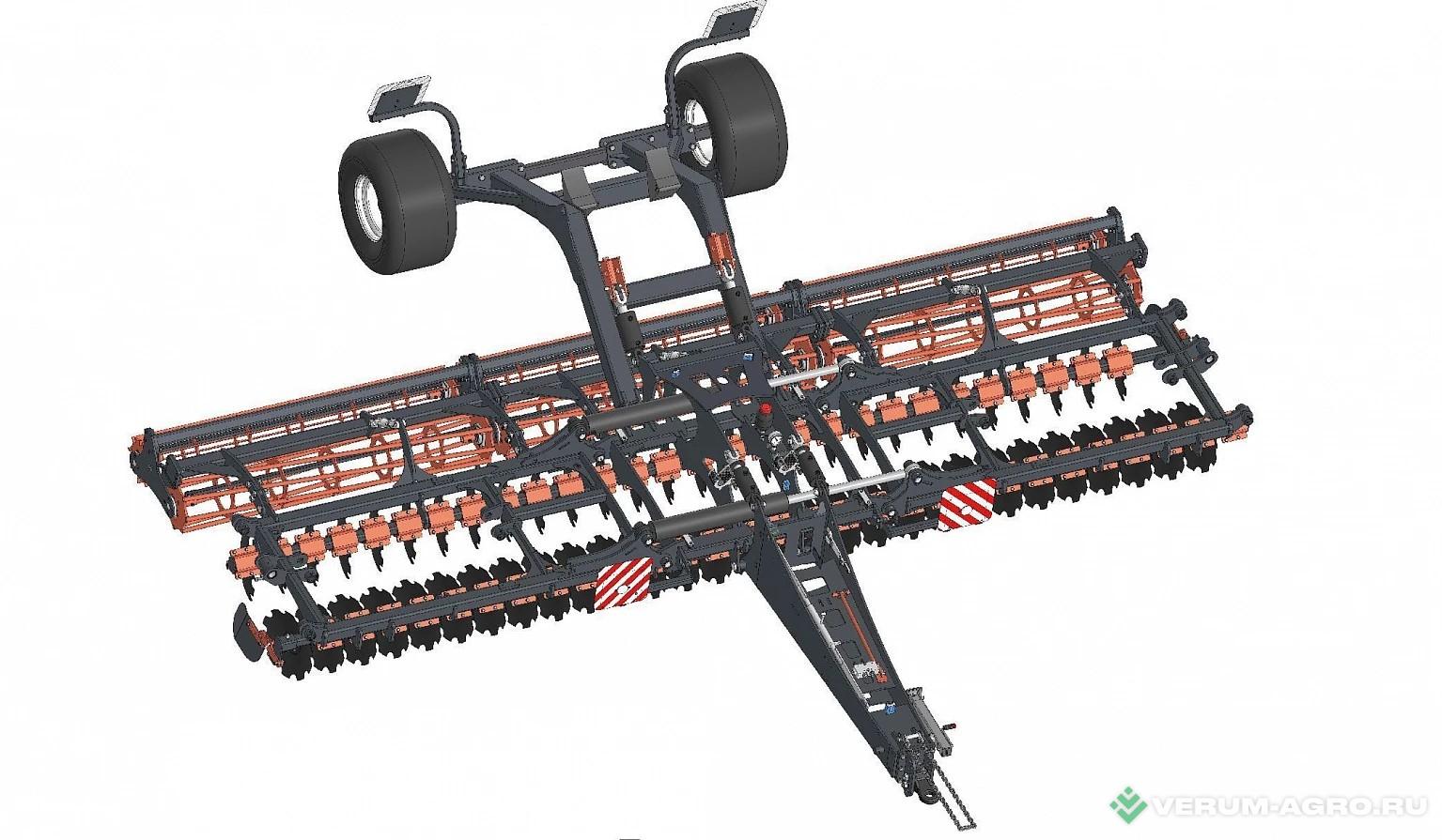 Бороны - СТЕЛЛАР Борона дисковая двухрядная (БД) БД-11