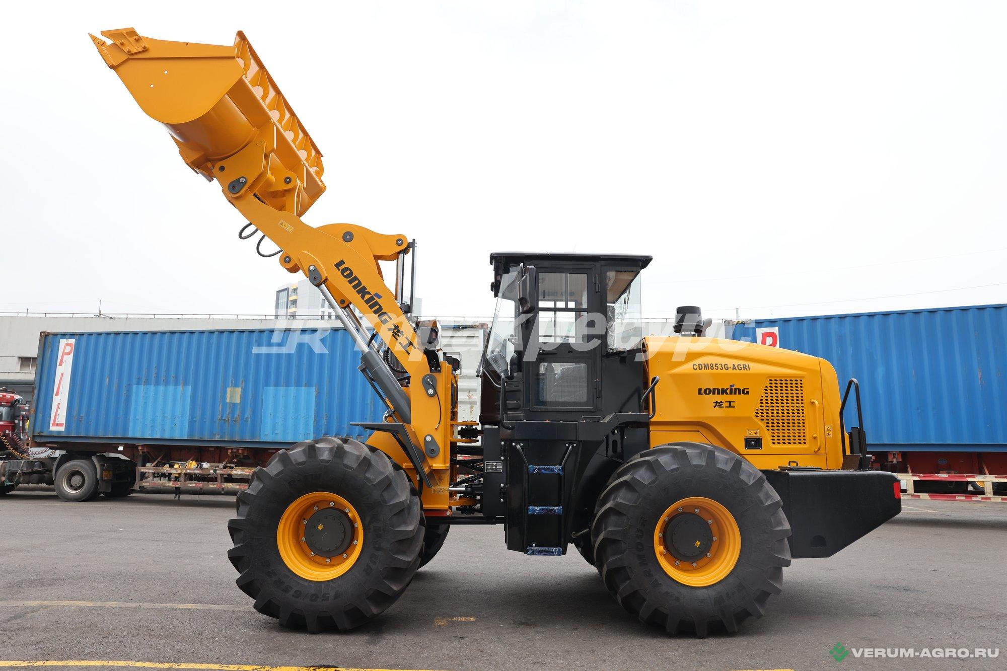 Фронтальные погрузчики - LONKING CDM853G AGRI 
