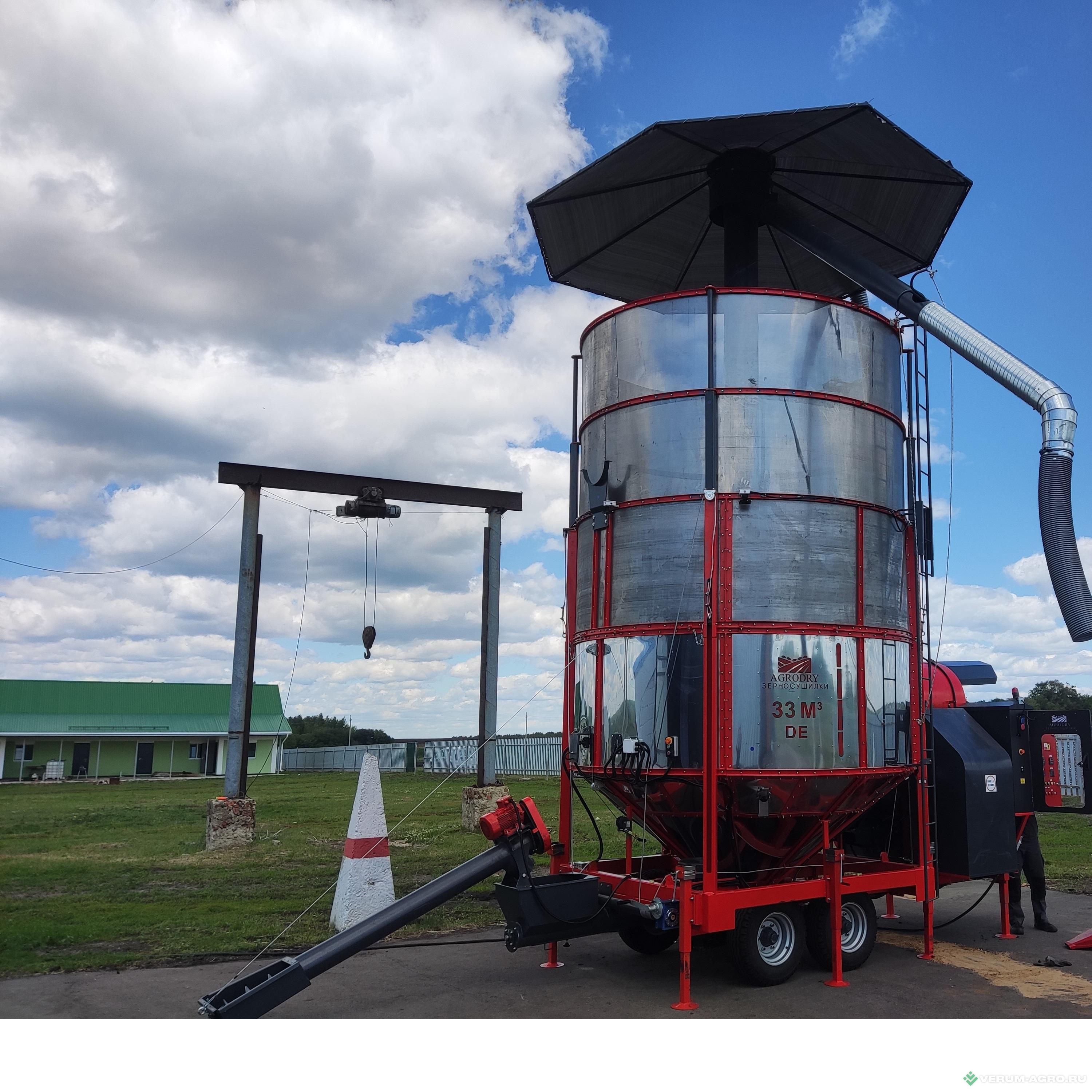 Зерносушильное оборудование - OZSU ТКМ 33 Газ 