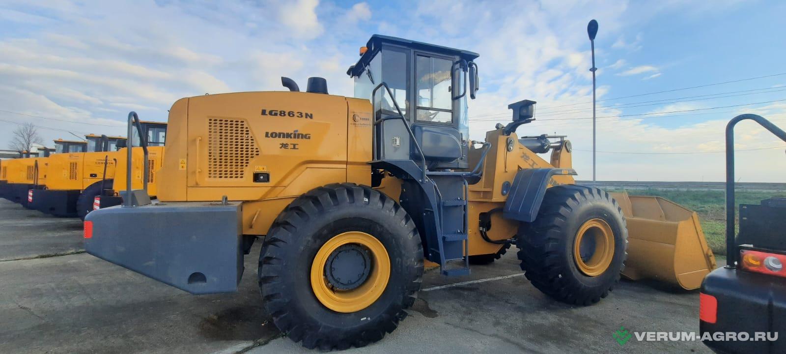 Фронтальные погрузчики - LONKING LG863N Карьерный погрузчик