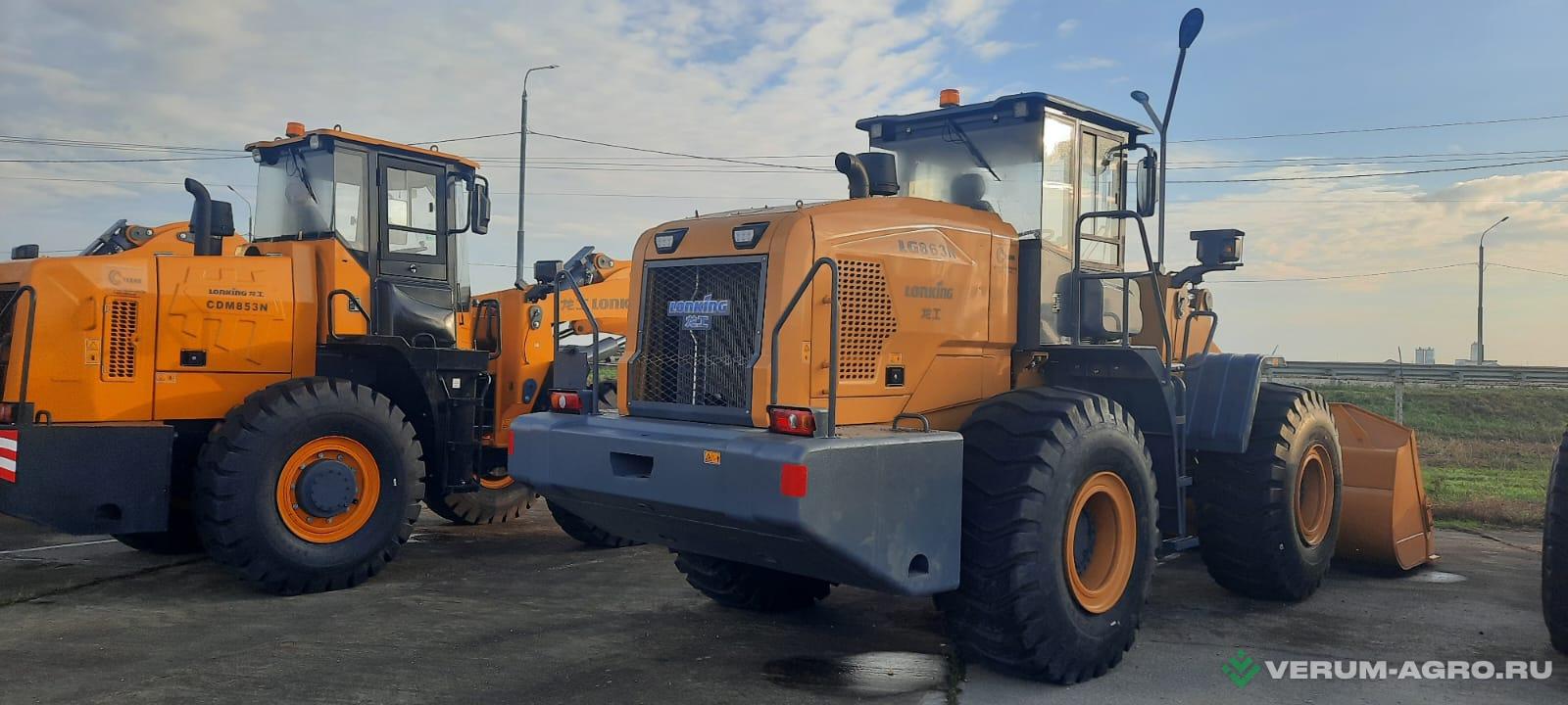 Фронтальные погрузчики - LONKING LG863N Карьерный погрузчик