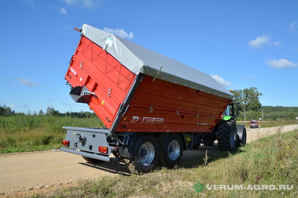 Прицепы для с/х техники - METAL-FACH Т-730/2 тракторный самосвальный