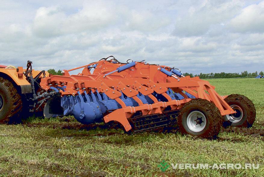 Бороны - БЕЛАГРОМАШ ДМ-6х2СП Дисковый мульчировщик 