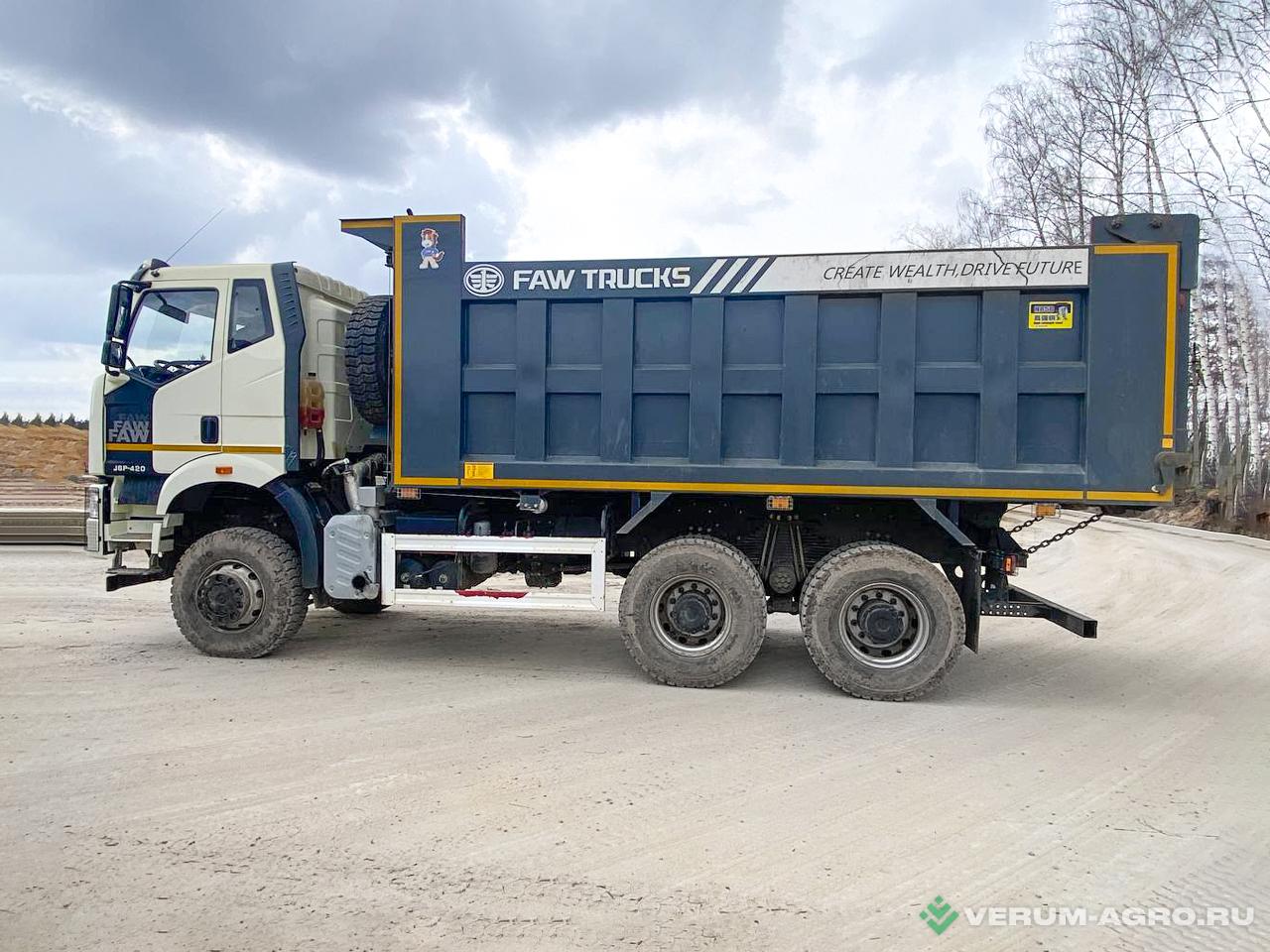 Грузовой автотранспорт - FAW Полноприводный самосвал  (Фав) J6,  6*6, 2022 г.