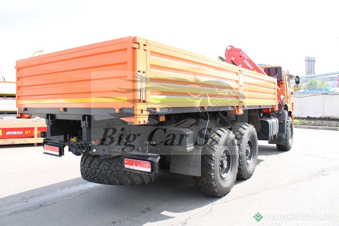 Грузовой автотранспорт - КАМАЗ Бортовой автомобиль 43118-3027-48 с КМУ ИМ-150N 