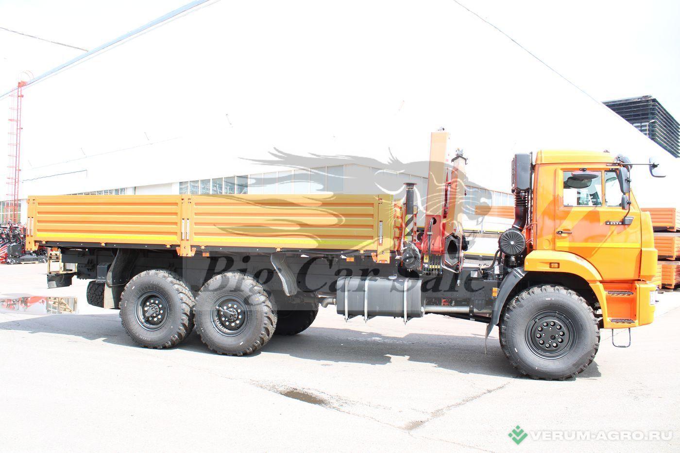 Грузовой автотранспорт - КАМАЗ Бортовой автомобиль 43118-3027-48 с КМУ ИМ-150N 