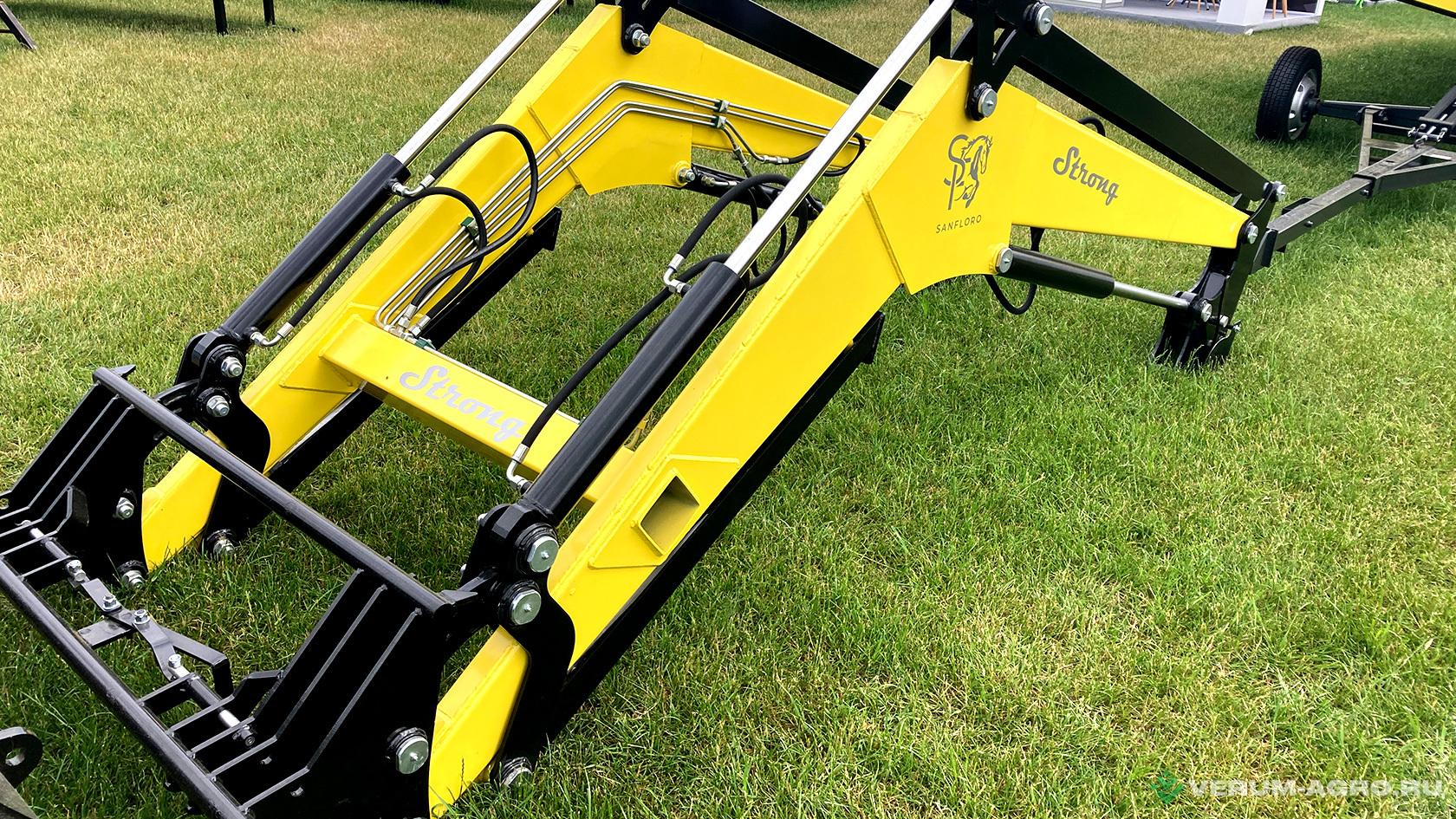 Фронтальные погрузчики - AE «STRONG» ФРОНТАЛЬНЫЙ ПОГРУЗЧИК от SANFLORO 