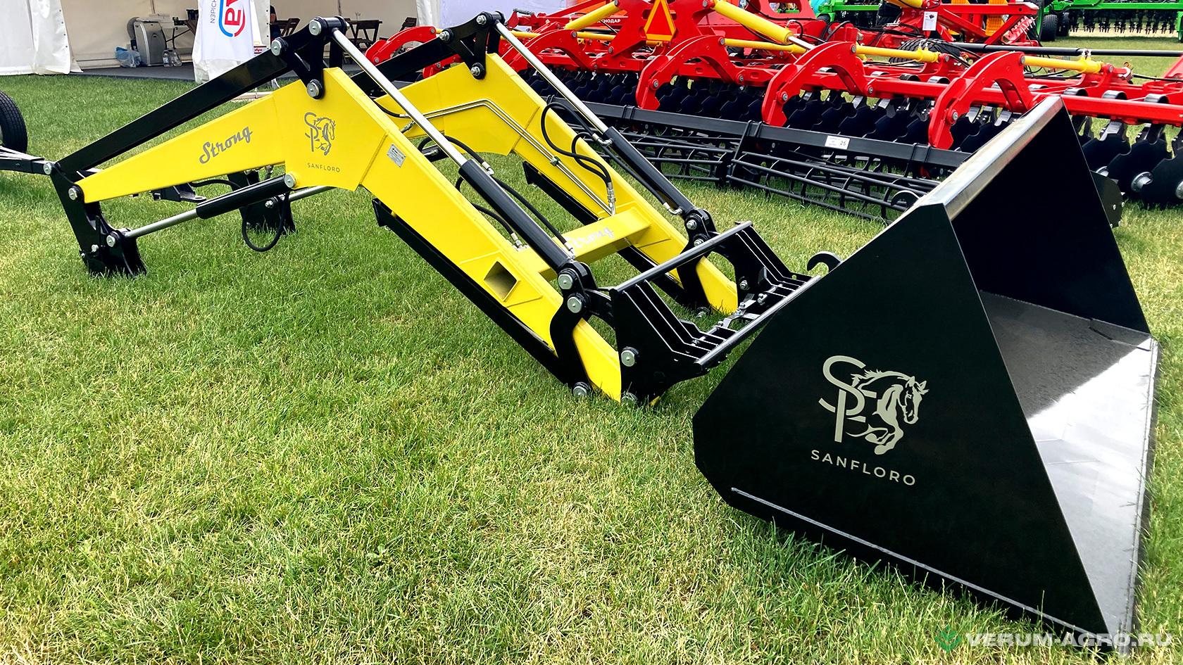 Фронтальные погрузчики - AE «STRONG» ФРОНТАЛЬНЫЙ ПОГРУЗЧИК от SANFLORO 