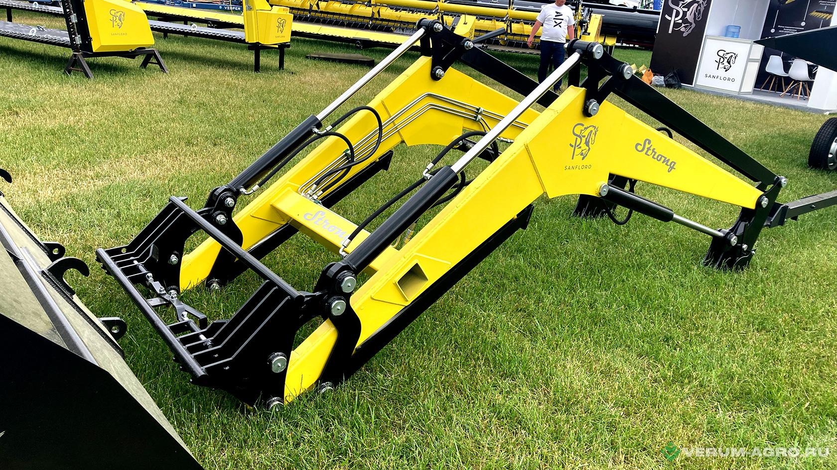 Фронтальные погрузчики - AE «STRONG» ФРОНТАЛЬНЫЙ ПОГРУЗЧИК от SANFLORO 