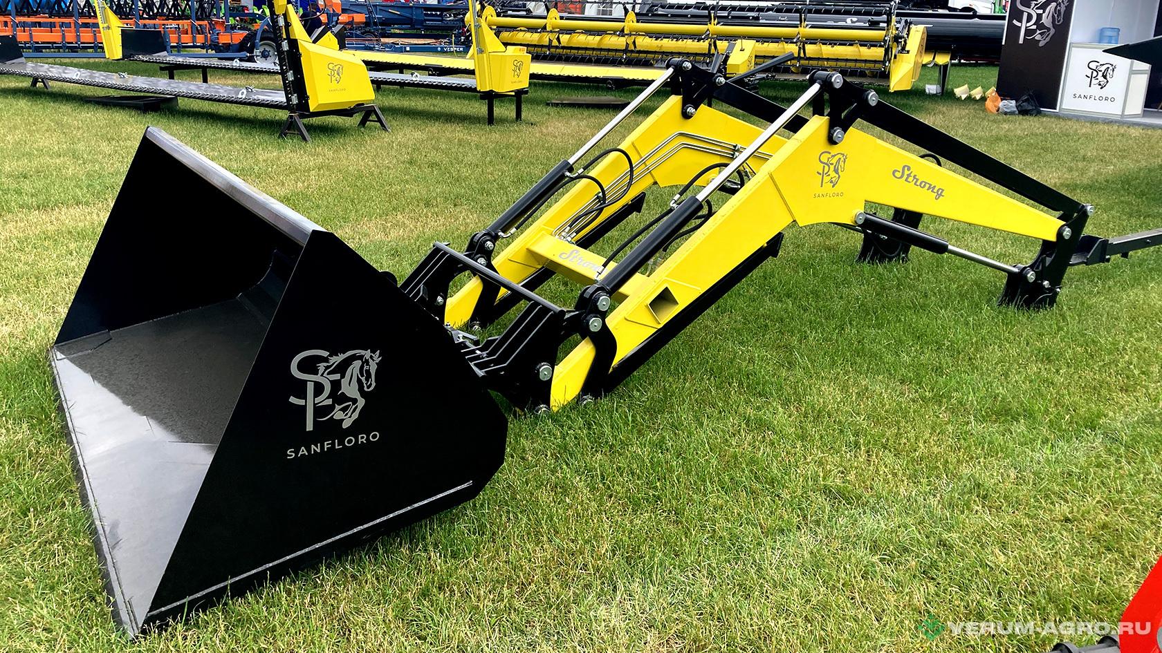 Фронтальные погрузчики - AE «STRONG» ФРОНТАЛЬНЫЙ ПОГРУЗЧИК от SANFLORO 