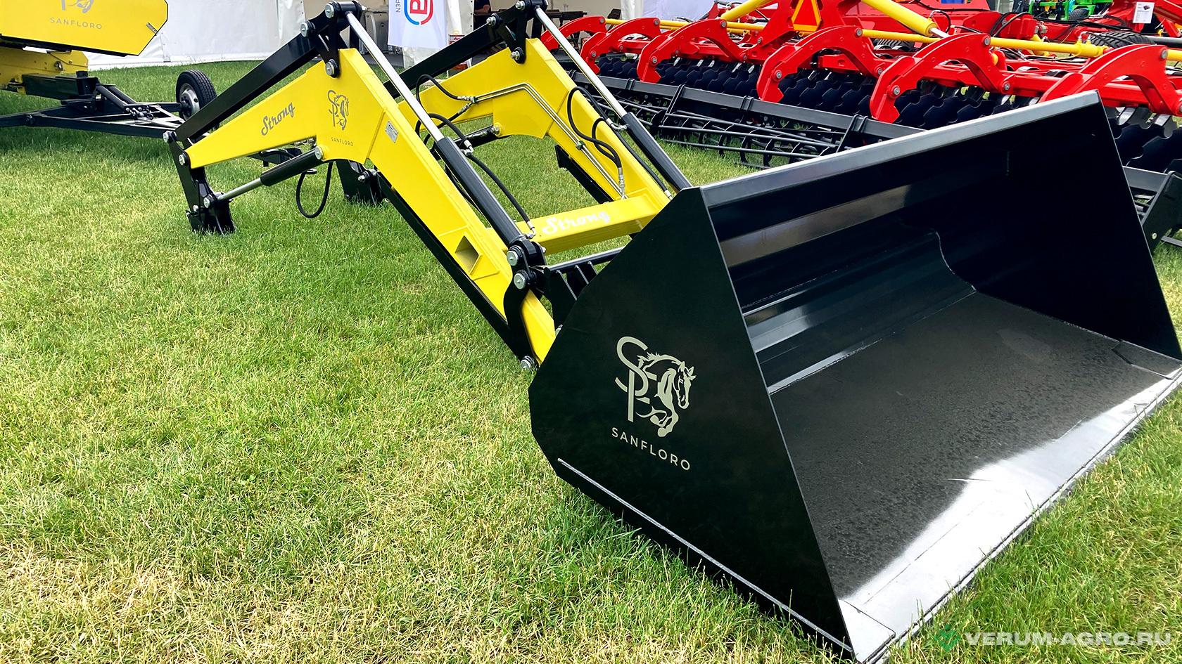 Фронтальные погрузчики - AE «STRONG» ФРОНТАЛЬНЫЙ ПОГРУЗЧИК от SANFLORO 