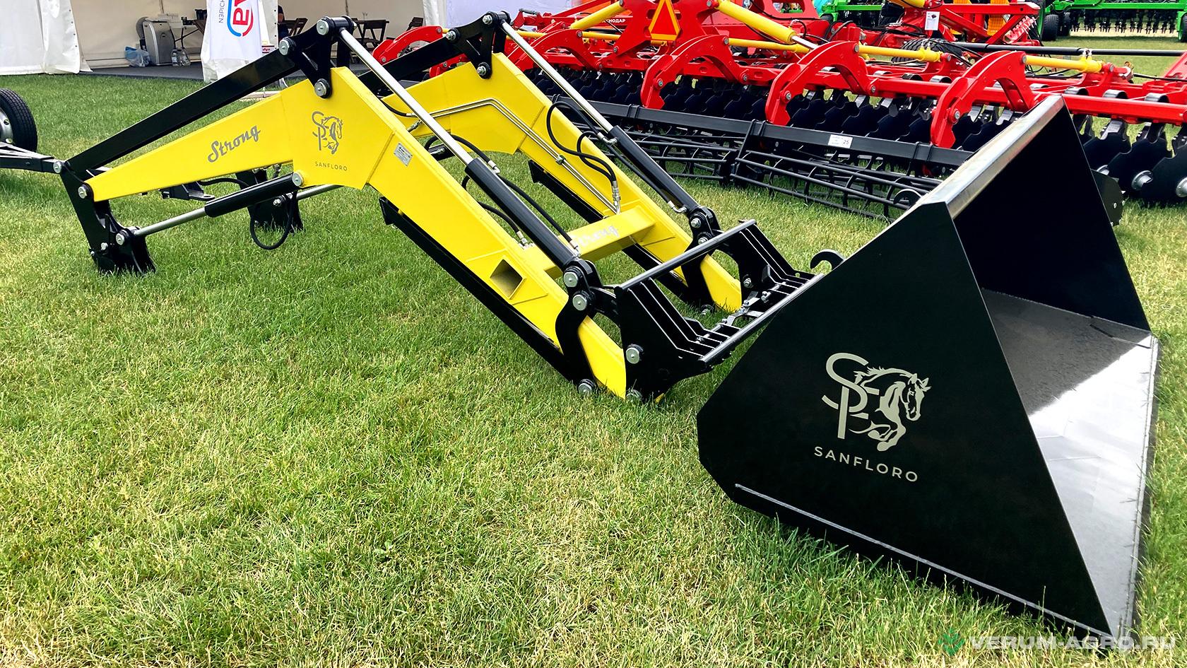Фронтальные погрузчики - AE «STRONG» ФРОНТАЛЬНЫЙ ПОГРУЗЧИК от SANFLORO 