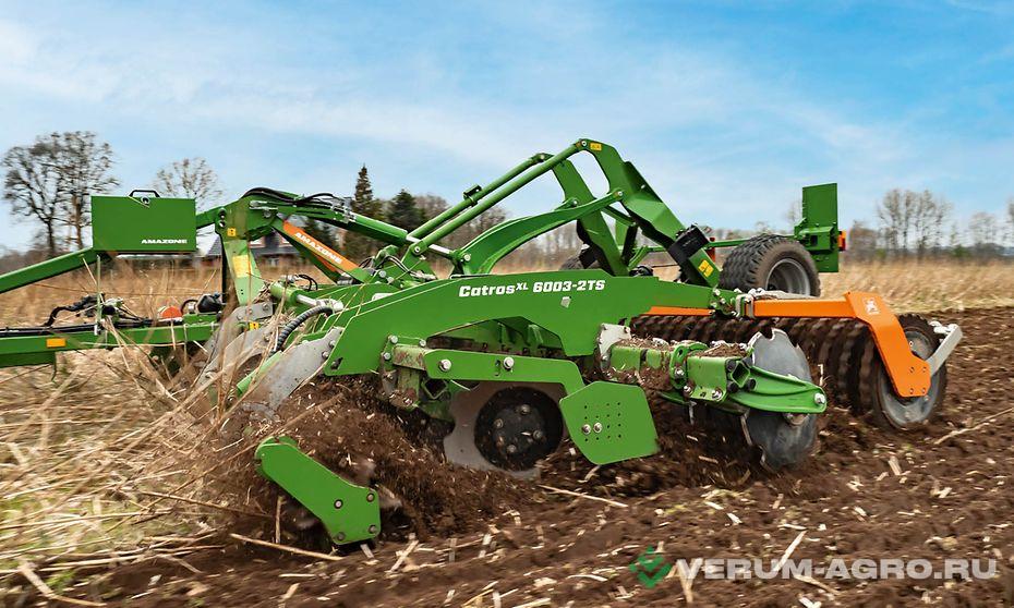Культиваторы - AMAZONE Catros+ XL 6003-2TX, каток DW