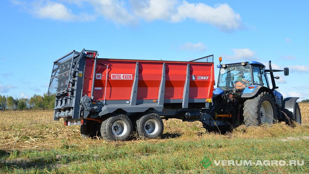 Разбрасыватели удобрений - METAL-FACH N-267/2 Разбрасыватель органических удобрений HORNET