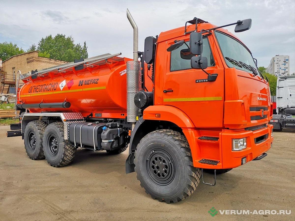 Автоцистерны - КАМАЗ 43118 Автотопливозаправщик АТЗ-11