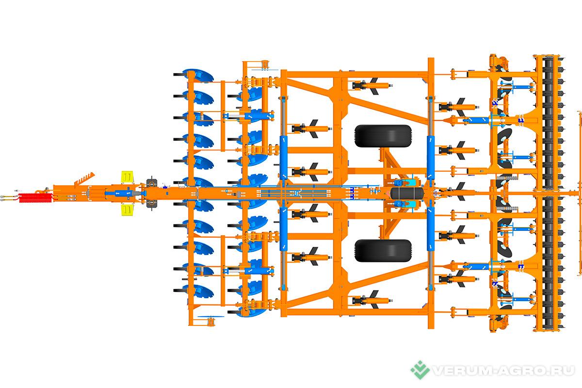 Плуги и глубокорыхлители - БЕЛАГРОМАШ  АДУ 4Ч
