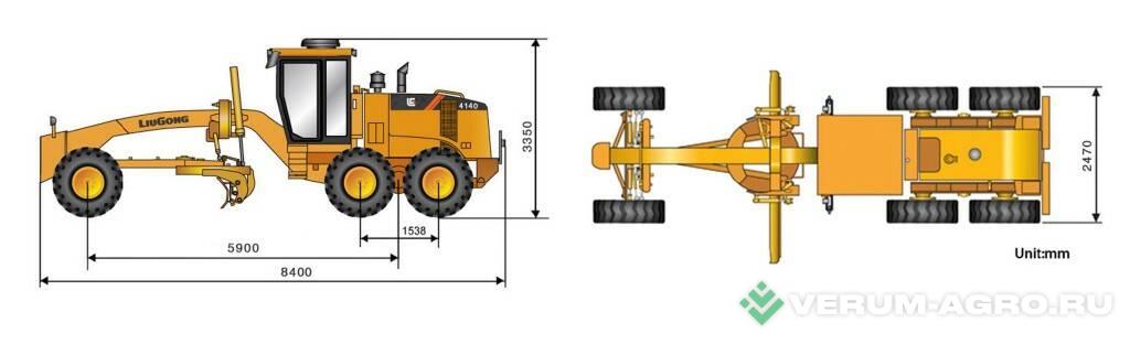 Грейдеры - LIUGONG CLG 4140 