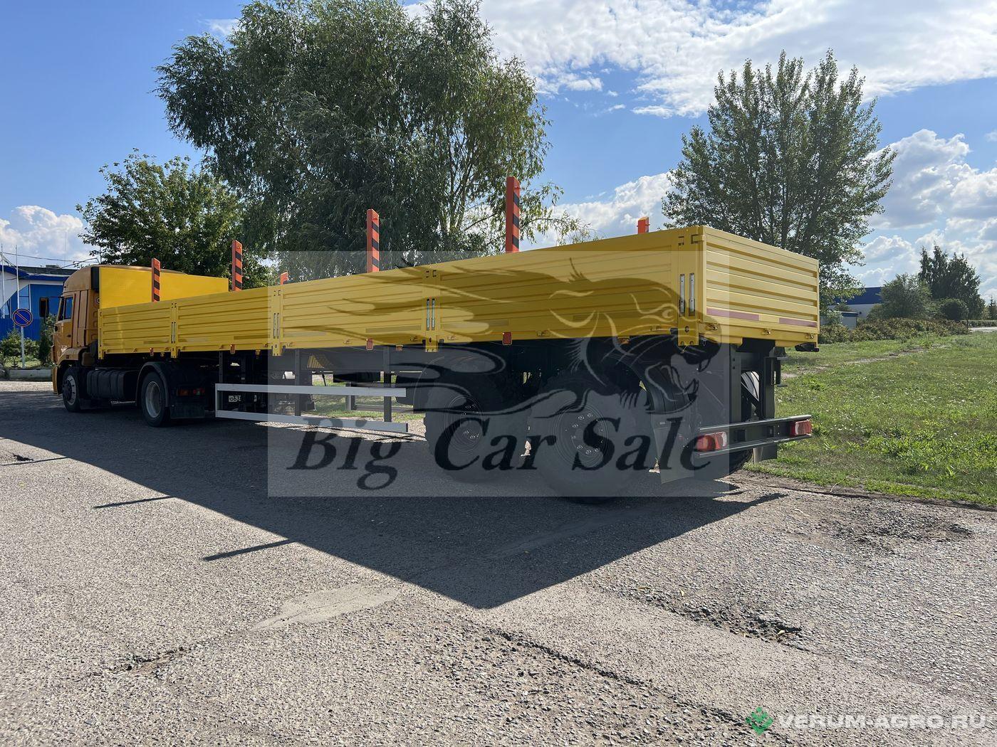 Полуприцепы - ТЗА 588521-0000024-10 (9334-0000024-10) Бортовой полуприцеп трубовоз с кониками для тягача