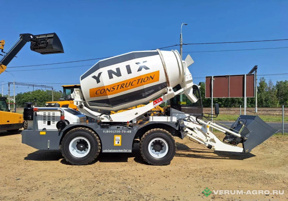 Прочее - YNIX QGMC4000 Бетоносмеситель 3-в-1