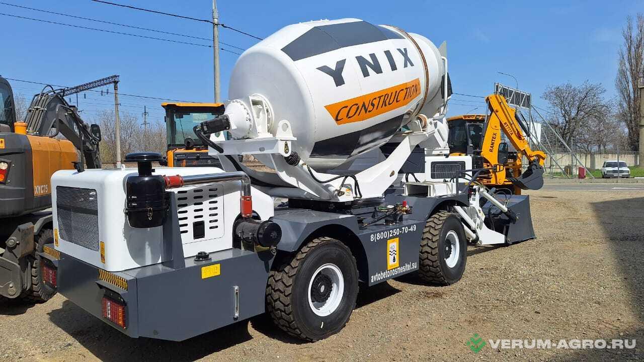 Прочее - YNIX QGMC3000 (12 м3/час) бетоносмеситель 3-в-1