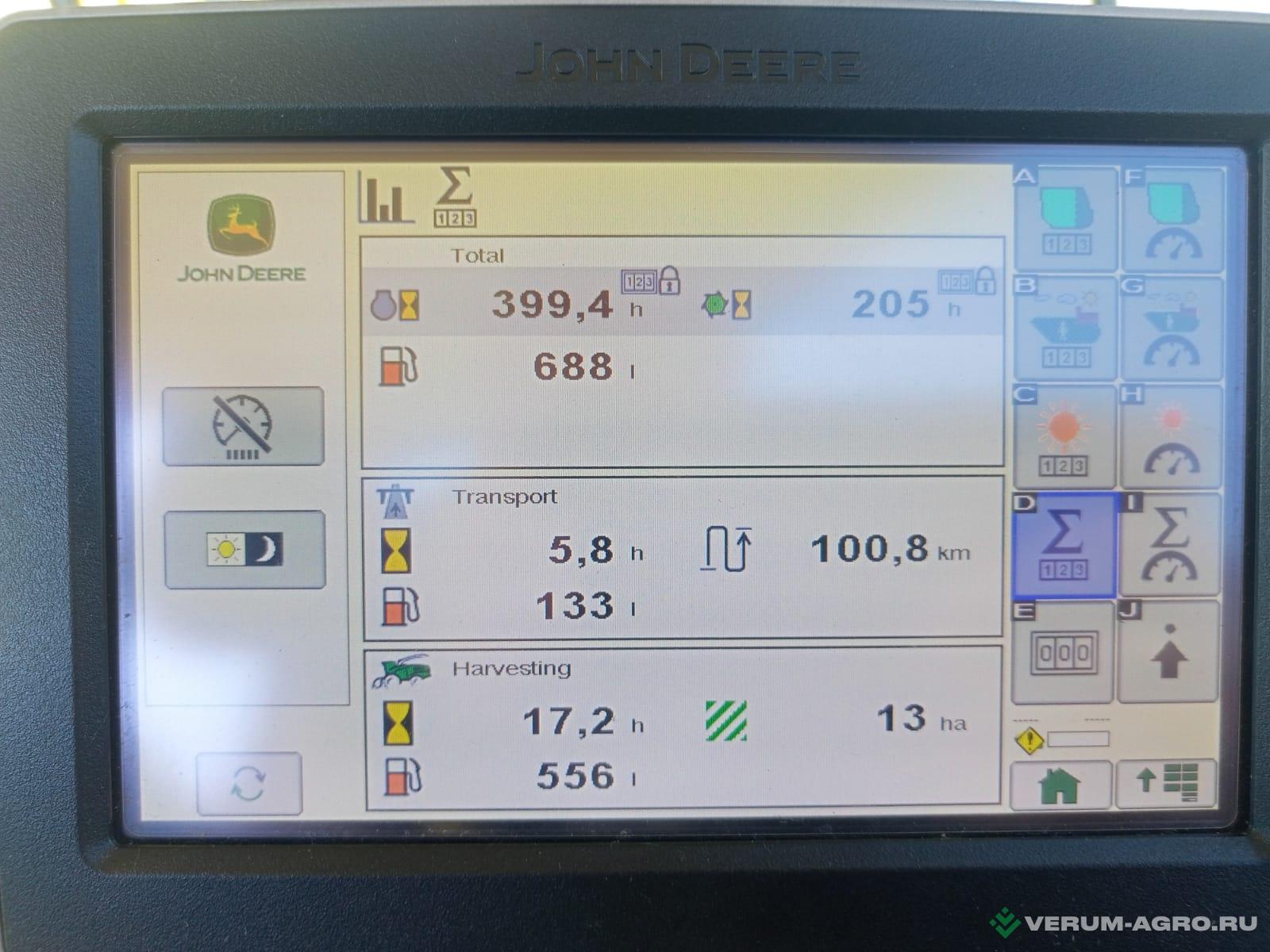 Кормоуборочные комбайны - JOHN DEERE 8300 + Kemper 460 Plus+ подборщик PICKUP 639 