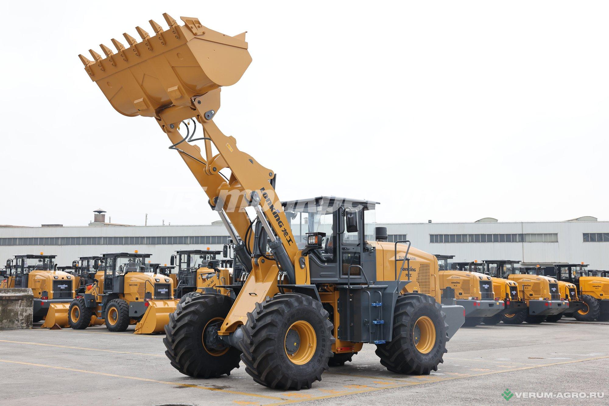 Фронтальные погрузчики - LONKING ZL50GC AGRI 