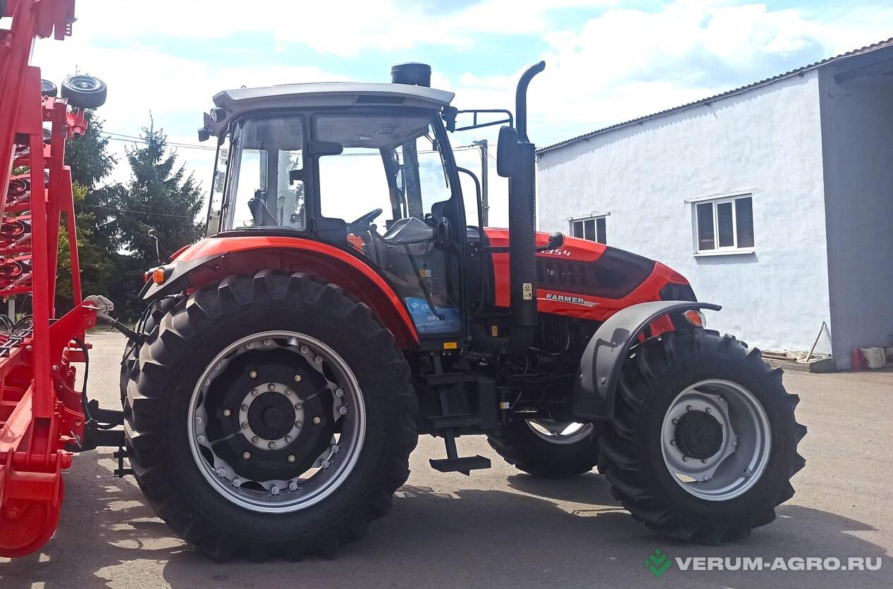 Колесные тракторы - FARMER FL1354 с погрузчиком, манипулятором, раб. органами 