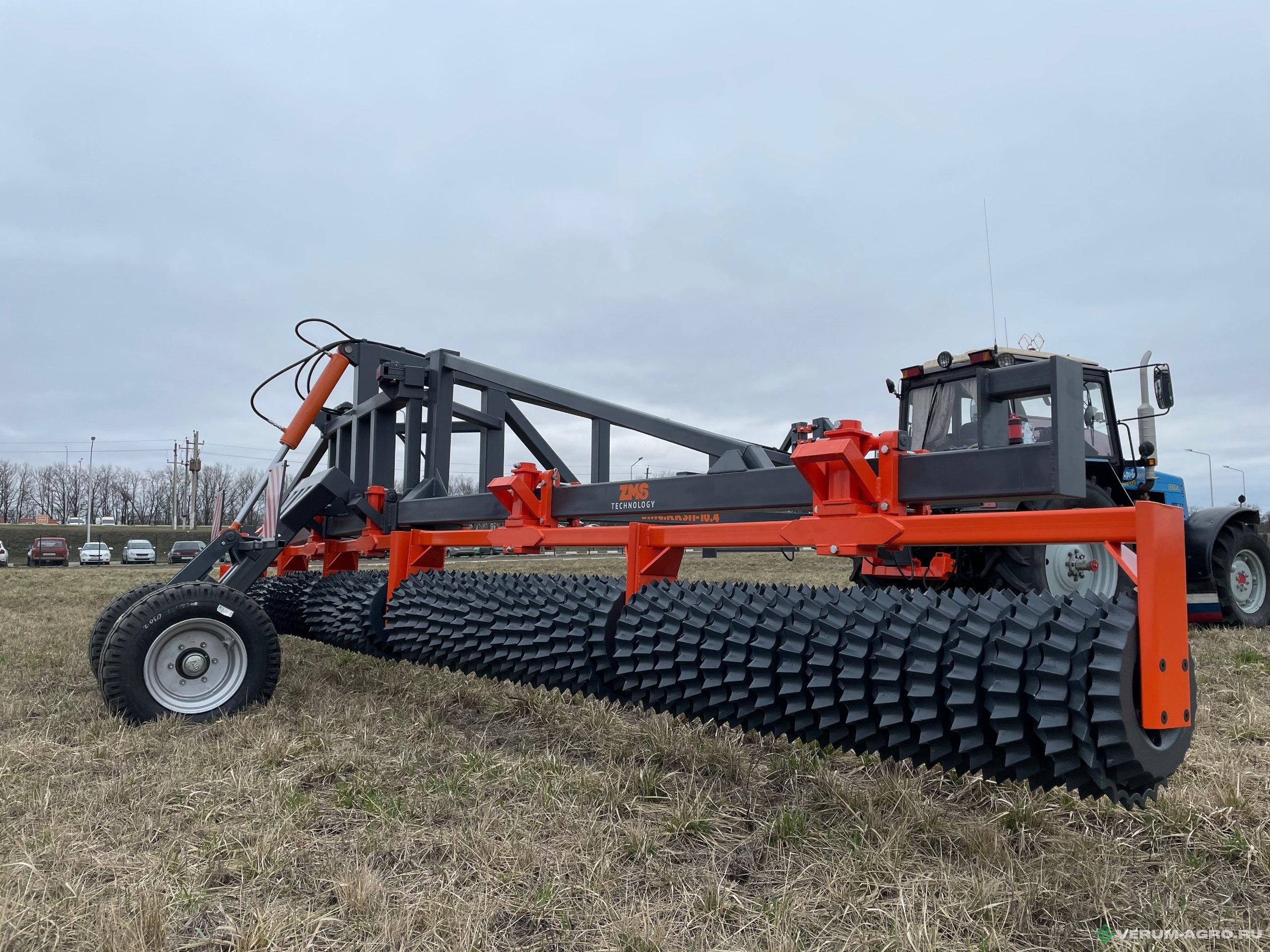 Катки - ЗМС-ТЕХНОЛОДЖИ Кольчато-зубчатый прикатывающий каток «БЕЛОГОР» 12,4 м
