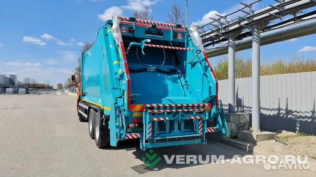 Коммунальные машины - АВТОКРАФТ мусоровоз 22 куба задняя загрузка АК-11