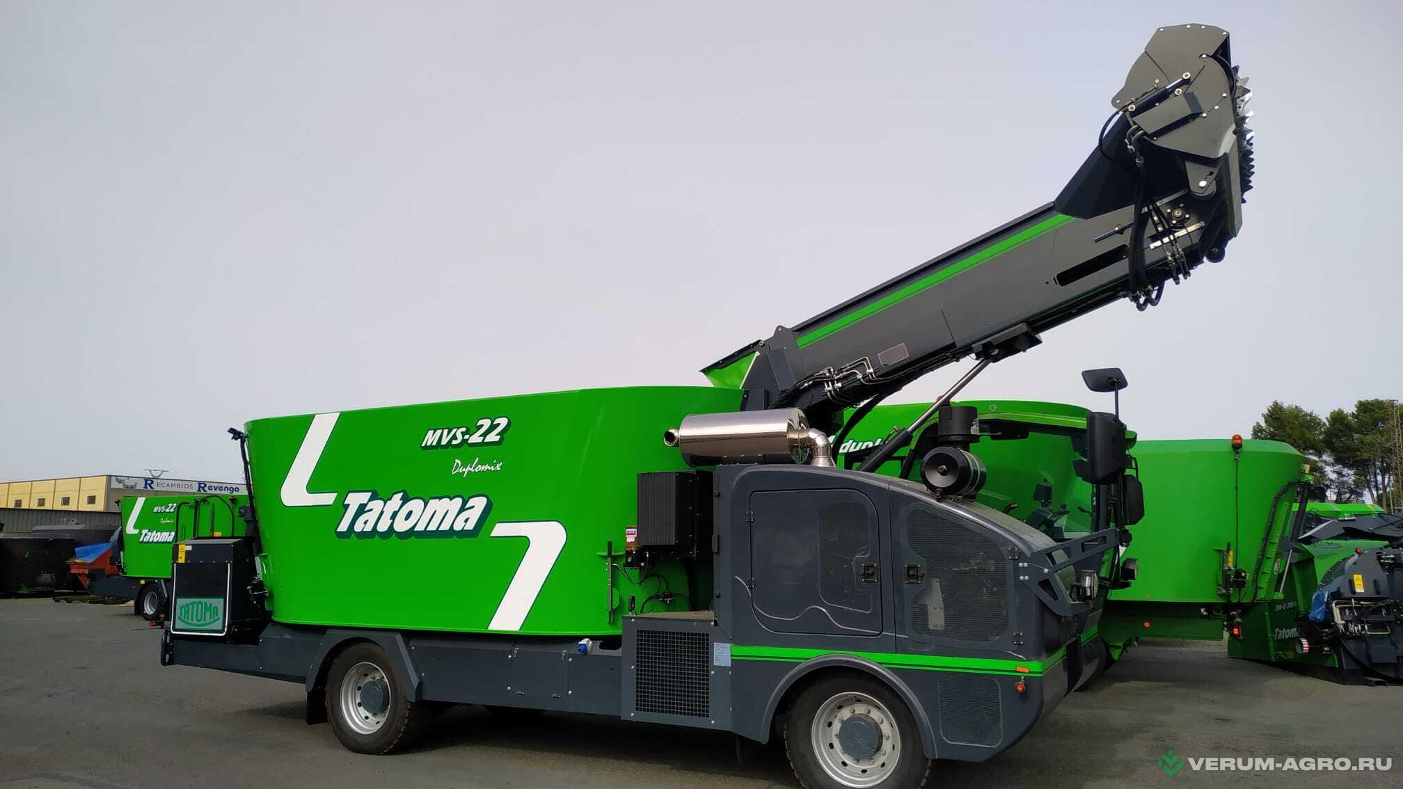 Кормораздатчики-смесители - TATOMA Duplomix MVS-22 Самоходный вертикальный миксер