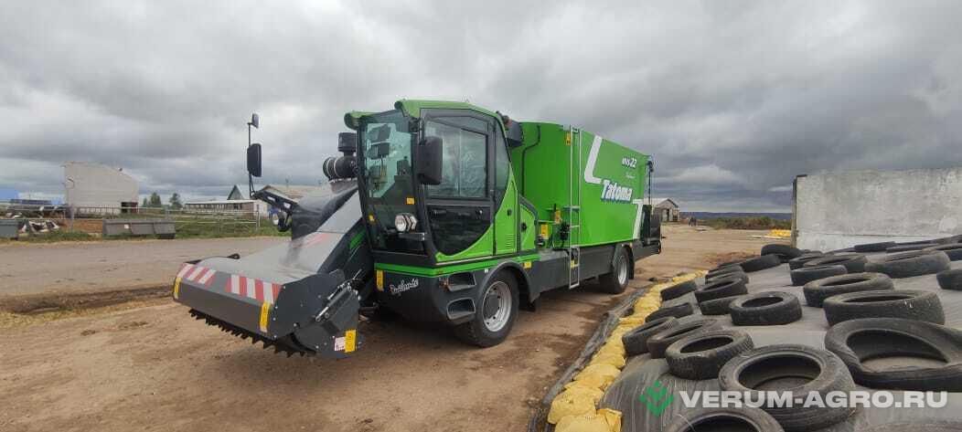 Кормораздатчики-смесители - TATOMA Duplomix MVS-22 Самоходный вертикальный миксер