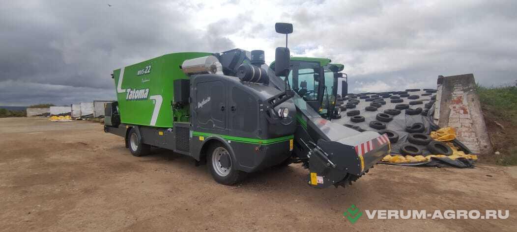 Кормораздатчики-смесители - TATOMA Duplomix MVS-22 Самоходный вертикальный миксер