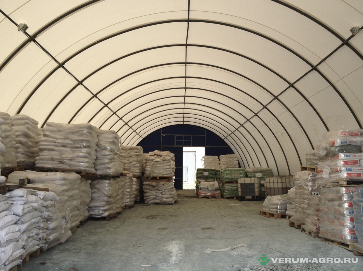 Быстровозводимые конструкции - АЛТАЙ-ТЕНТ Арочный ангар 