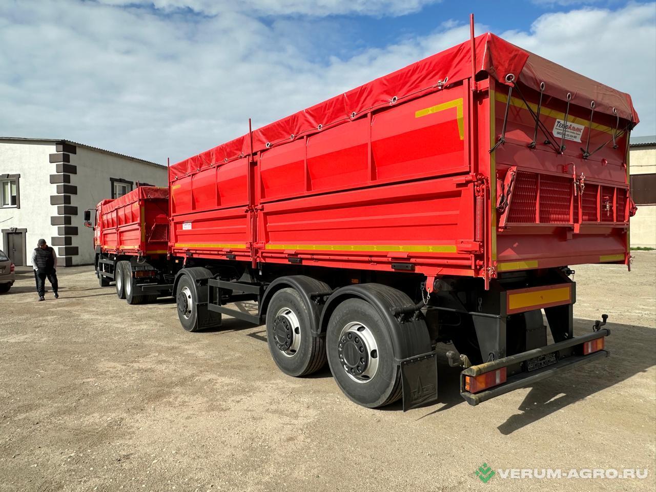 Прицепы для автомобилей - МАЗ 856103-022-000 прицеп-самосвал 