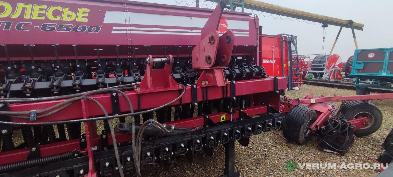 Сеялки - БРЯНСКСЕЛЬМАШ сеялка зерновая дисковая СПС-6500 прямого посева, редуктор, прикатка